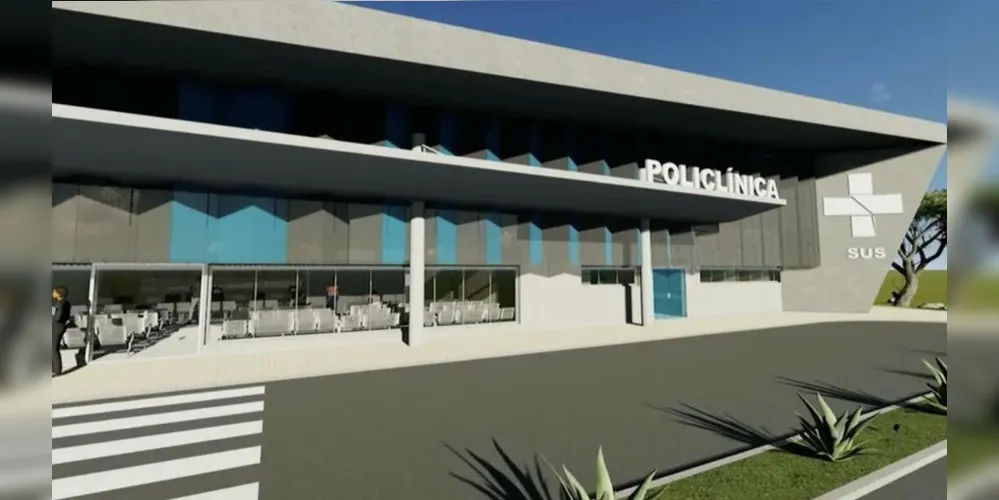 Projeto da Policlínica de Ponta Grossa