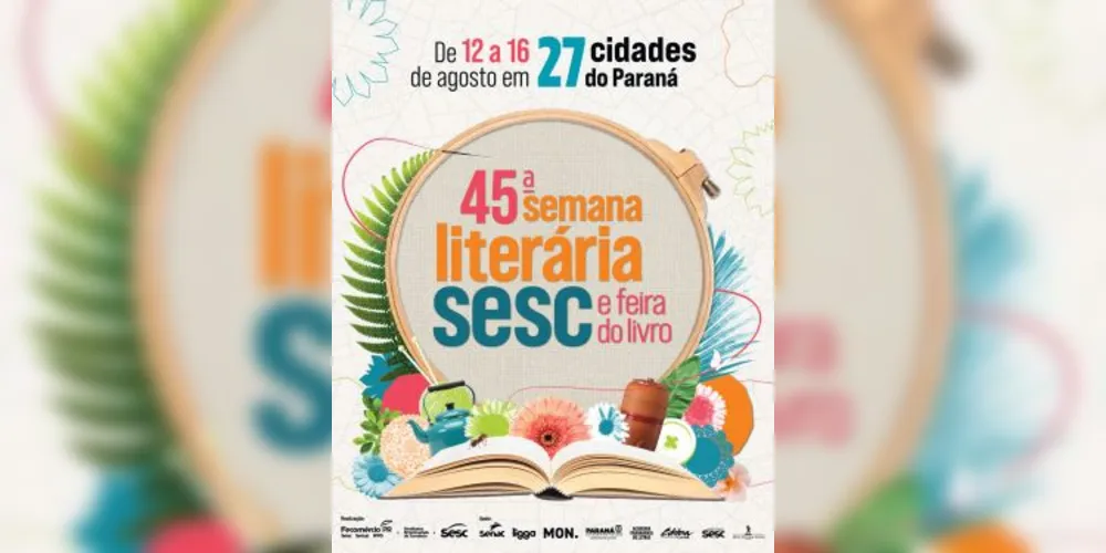 Imagem ilustrativa da imagem PG recebe 45ª edição da Semana Literária e Feira do Livro em agosto