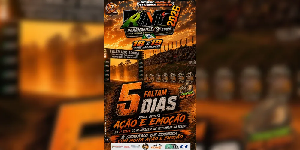 Imagem ilustrativa da imagem Piloto de PG disputa etapa do Paranaense em Telêmaco Borba