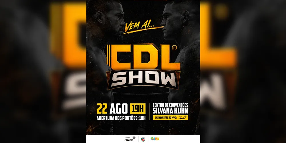 Imagem ilustrativa da imagem CDL Show reúne grandes nomes das artes marciais com transmissão do Portal aRede