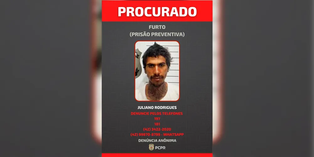 Confira as informações divulgadas pela PCPR