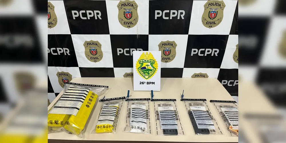 Imagem ilustrativa da imagem Dois homens são presos com mais de 4,6 kg de drogas em Telêmaco Borba