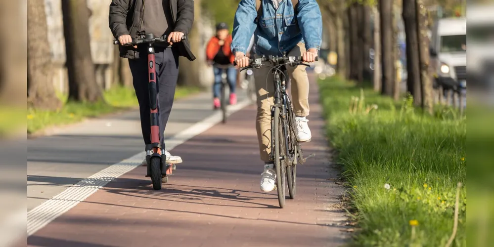Espaços destinados às bicicletas também passaram a receber novos equipamentos