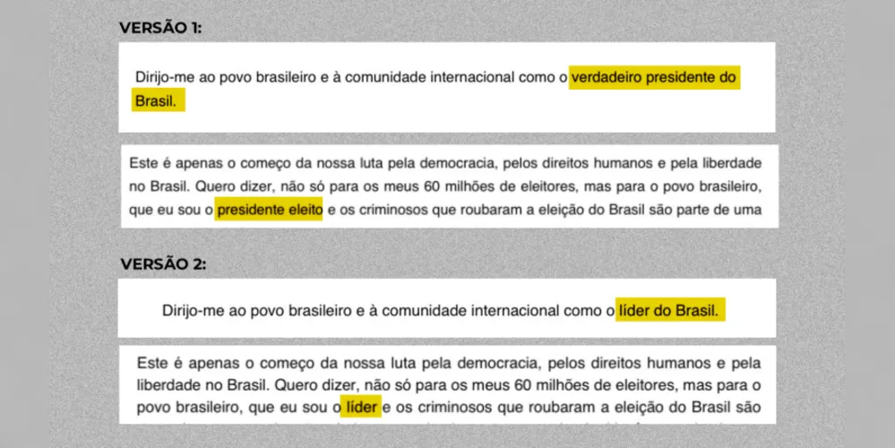 Confira a mudança