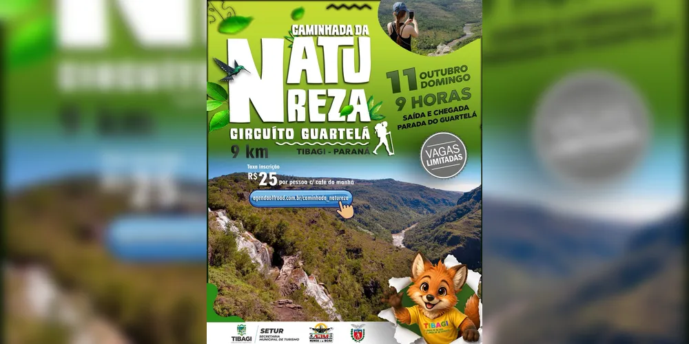 Imagem ilustrativa da imagem Caminhada da Natureza Circuito Guartelá abre inscrições para edição em outubro