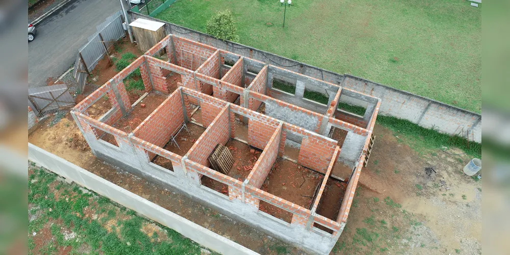 Obras da nova sede do Conselho Tutelar