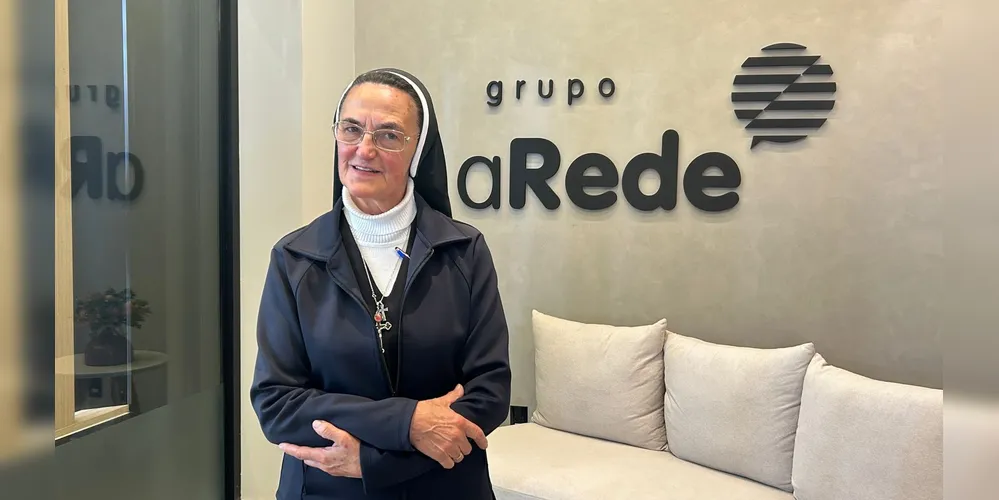 A diretora-geral do Colégio Sagrada Família, Irmã Edites Bet