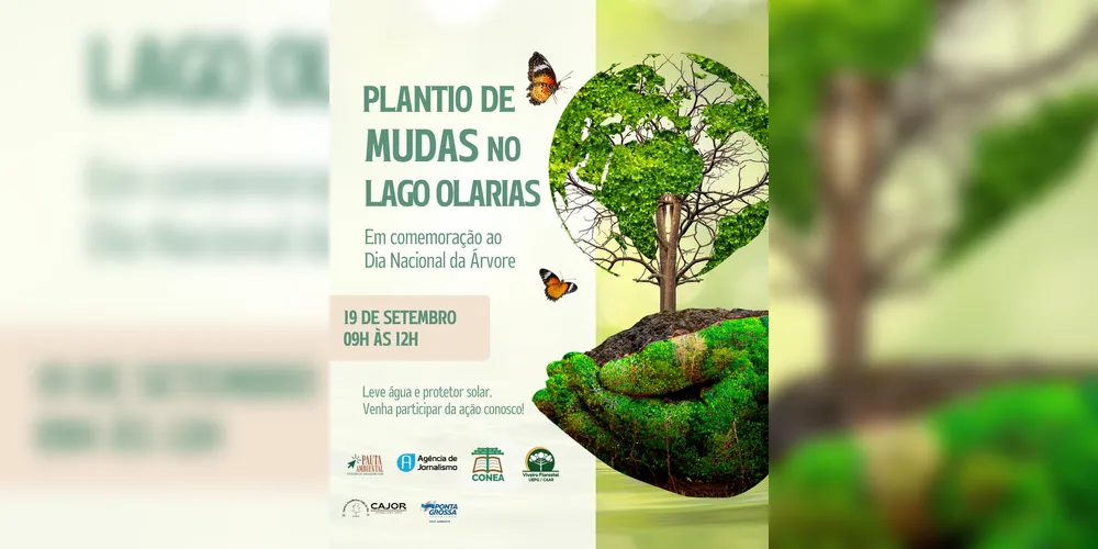 Imagem ilustrativa da imagem Projetos da UEPG e UTFPR farão plantio de mudas no Parque Olarias neste sábado