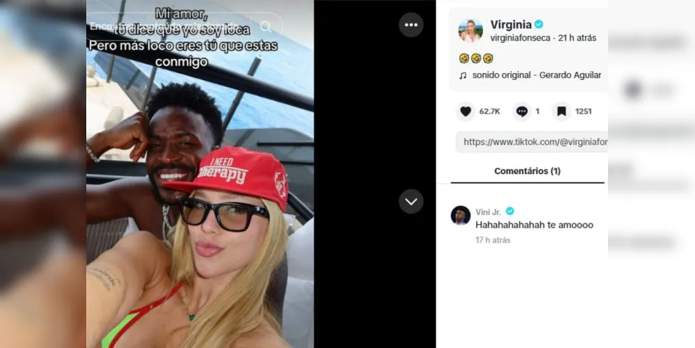 Virginia se declara a Vini Jr