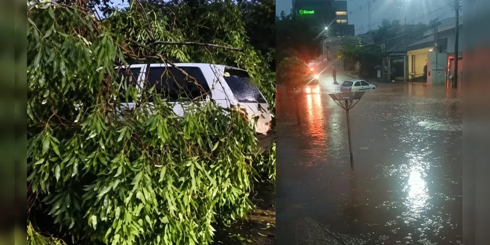 Imagem ilustrativa da imagem Temporal gera estragos e transtornos em municípios do Vale do Ivaí