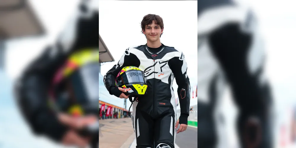 Daniel Tomelin, de 16 anos, é nascido em Ponta Grossa (PR)
