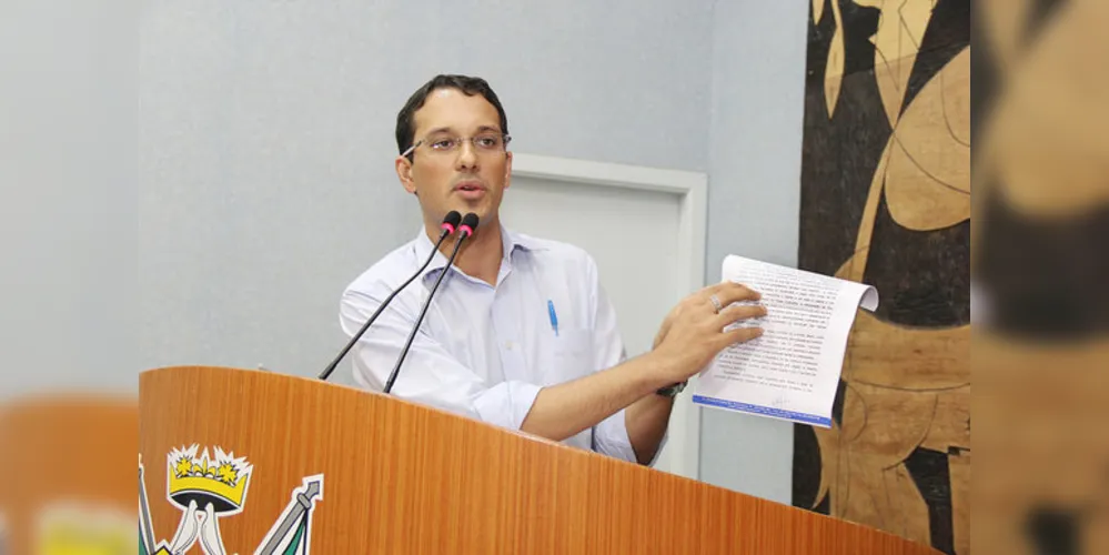 Projeto foi apresentado por Pietro, vice-presidente do Legislativo Municipal