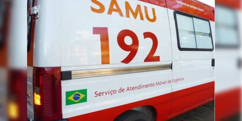 Equipe do Samu tentou socorrer a vítima, que acabou morrendo no hospital