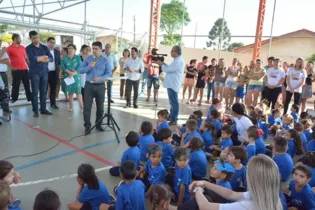 Nesta quinta-feira (14), mais uma unidade foi inaugurada, no Jardim Jacarandá, Bairro Boa vista, com a participação de mais de 400 pessoas da comunidade.
