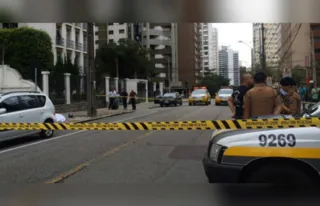 Troca de tiros deixou um morto no Batel, em Curitiba