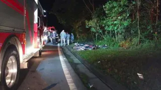 16 pessoas morreram em um capotamento em rodovia de São Paulo