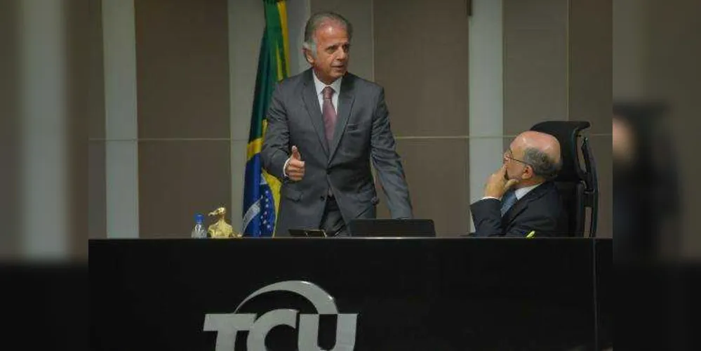 Ministro José Múcio Monteiro na sessão que, em junho, analisou as contas de 2015 da presidenta afastada Dilma Rousseff