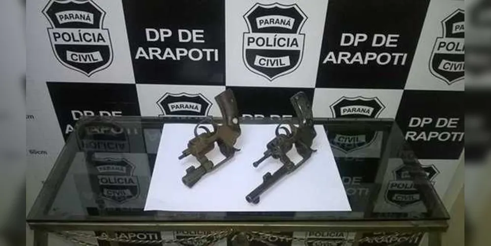 Imagem ilustrativa da imagem Polícia de Arapoti encontra armas usadas em homicídios