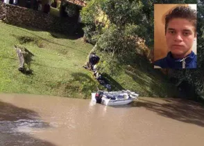 Corpo de rapaz foi encontrado no Rio Iapó