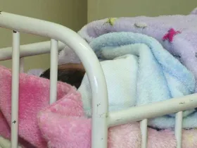 Bebê foi encaminhada para uma casa hospitalar