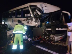 Imagem ilustrativa da imagem Motorista morre em ônibus acidentado que ia para Aparecida