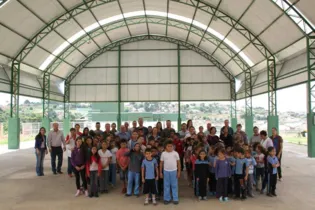 Imagem ilustrativa da imagem Escola do Rocio 2 recebe nova cobertura em Palmeira