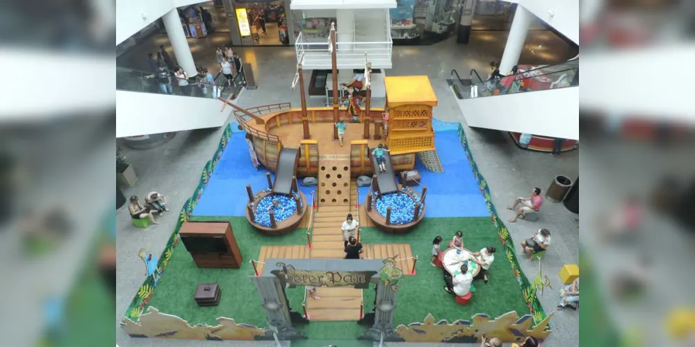 Imagem ilustrativa da imagem Evento 'Peter Pan' invade Shopping Palladium