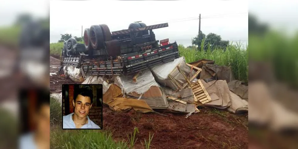 Imagem ilustrativa da imagem Caminhoneiro de Imbituva morre em acidente em SP