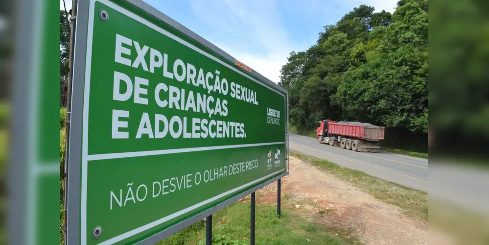 Paraná lança campanha para combater exploração sexual de crianças e adolescentes nas estradas