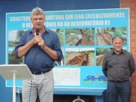 Imagem ilustrativa da imagem Samae entrega nova rede adutora de água em Jaguariaíva