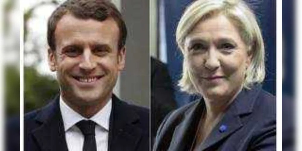 Macron e Le Pen disputarão segundo turno na França/ Foto: EBC