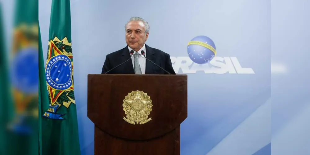 Presidência da República negou que sejam verdadeiras as acusações contra o presidente Michel Temer | Beto Barata/PR