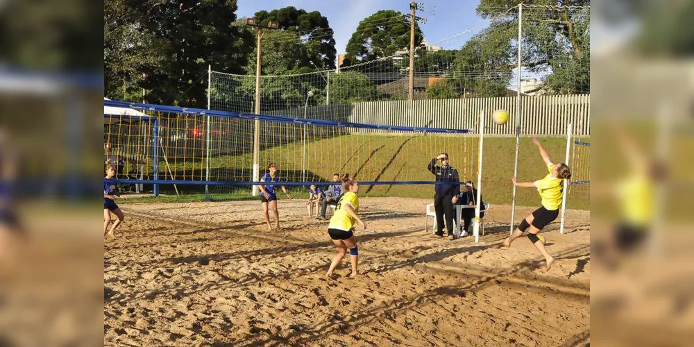 As partidas do vôlei de praia estão acontecendo no SESC do Jardim América | Divulgação
