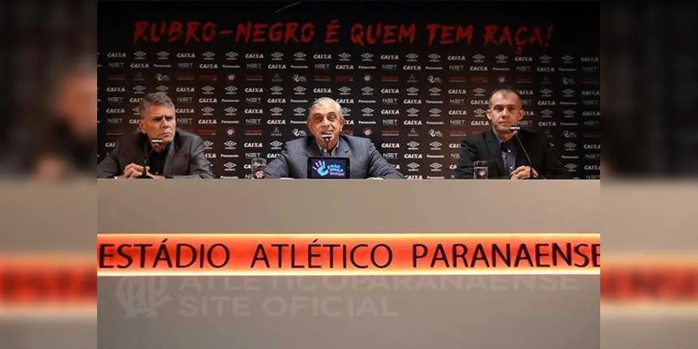 Paulo Autuori assume a função de manager do time, enquanto o comando técnico fica com Eduardo Baptista | Fabio Wosniak/Site Oficial