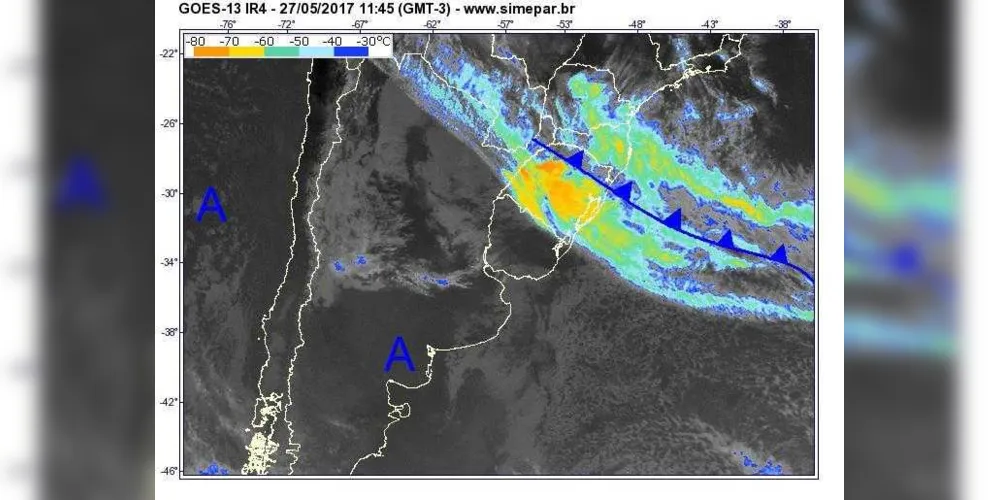 Imagem ilustrativa da imagem Semana deve iniciar com chuva nos Campos Gerais