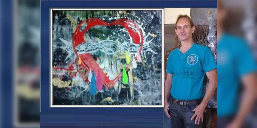O Artista Celso Parubocz e sua obra "Orlando" 