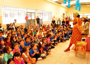 Escolas recebem teatro /Foto: Prefeitura de Ponta Grossa