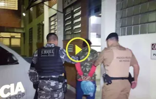 Imagem ilustrativa da imagem Polícia prende acusado de roubo na avenida Souza Naves