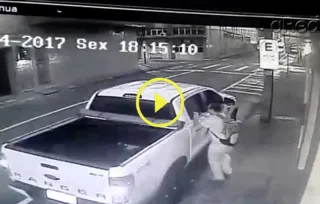 Imagem ilustrativa da imagem Vídeo flagra homem tentando furtar veículo em PG