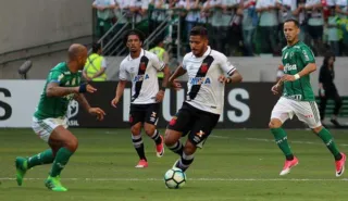 Campeão brasileiro venceu por 4 a 0 na estreia no Brasileirão, no Allianz Parque | Reprodução/Twitter/Vasco