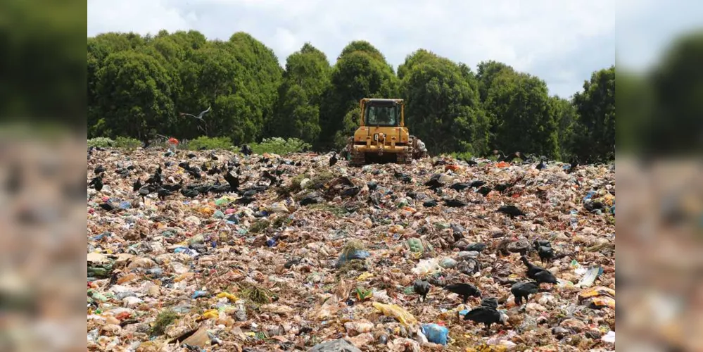 Aterro já recebe o lixo doméstico produzido em Ponta Grossa há mais de meio século