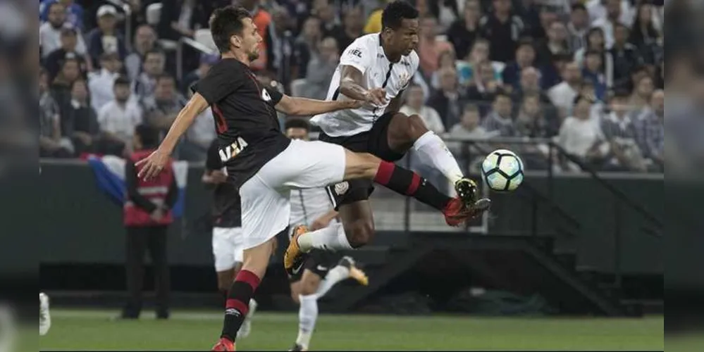 Furacão saiu na frente, sofreu a virada e só conseguiu empatar nos últimos minutos da partida | Daniel Augusto/Agência Corinthians