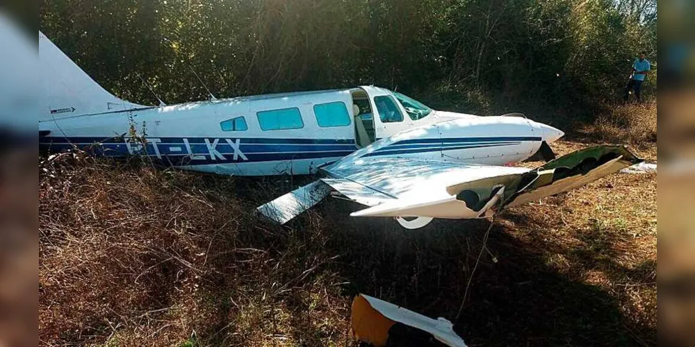 Aeronave teria apresentado uma pane logo após decolar do aeroporto de Francisco Beltrão