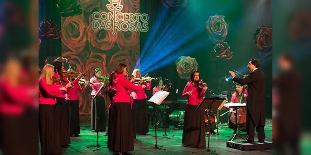 Cine Teatro Ópera recebeu espetáculo de abertura da turnê Concerto das Rosas | Divulgação/Brunno Covello