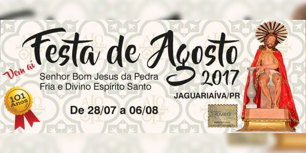 O evento será realizado no Santuário Senhor Bom Jesus da Pedra Fria/Foto: Divulgação