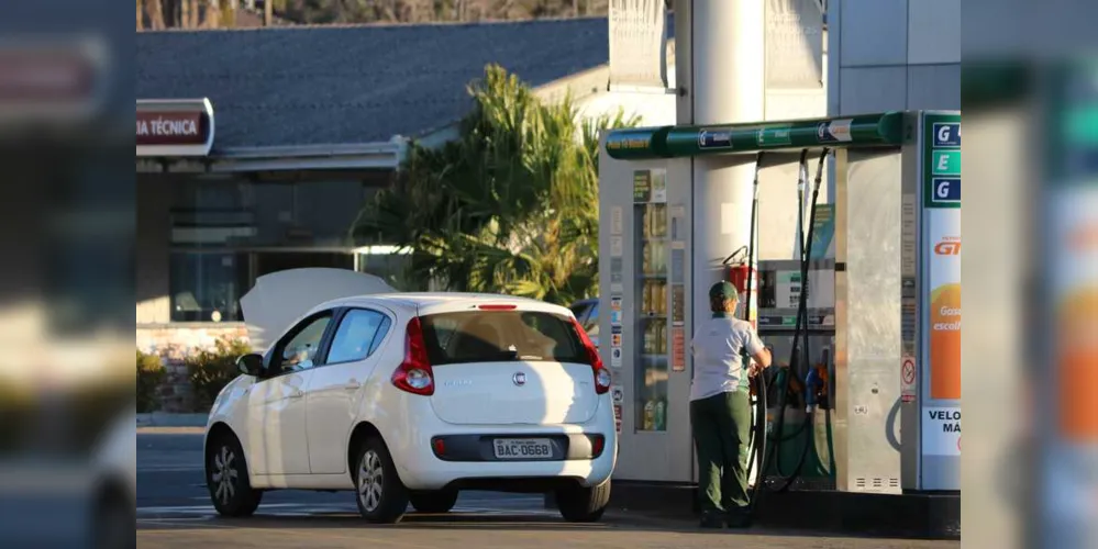Imagem ilustrativa da imagem Gasolina tem alta de R$ 0,29 em PG após reajuste