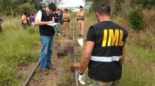 Corpo foi encontrado mutilado em linha férrea no Santa Bárbara | aRede/COP