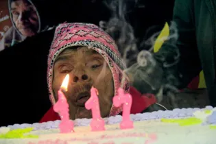 Moradora de Tibagi, Amantina dos Santos Duvirgem comemorou 117 anos nesta quinta-feira com grande festa | Divulgação