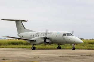 Imagem ilustrativa da imagem Avião da FAB faz pouso forçado na Base Aérea do Galeão