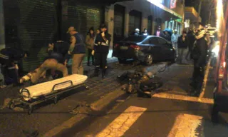 Acidente aconteceu na rua Balduino Taques, no cruzamento com a Julio de Castilho | Divulgação